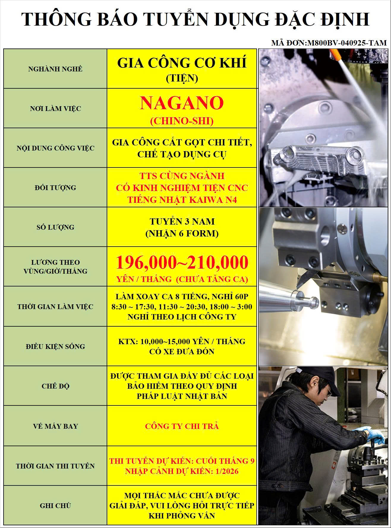 GIA CONG CO KHI NAGANO